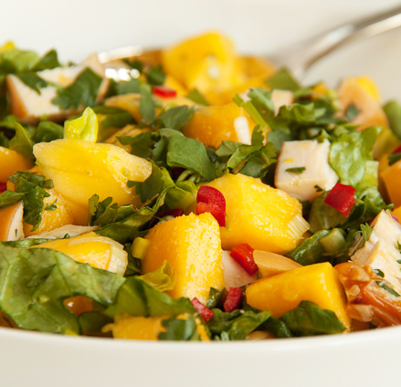 Garnalensalade met mango